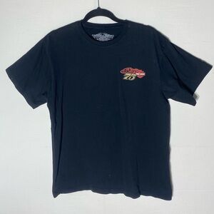 Harley-Davidson Black Sturgis 75 Years Anniversary Tee 1938-2015 XL